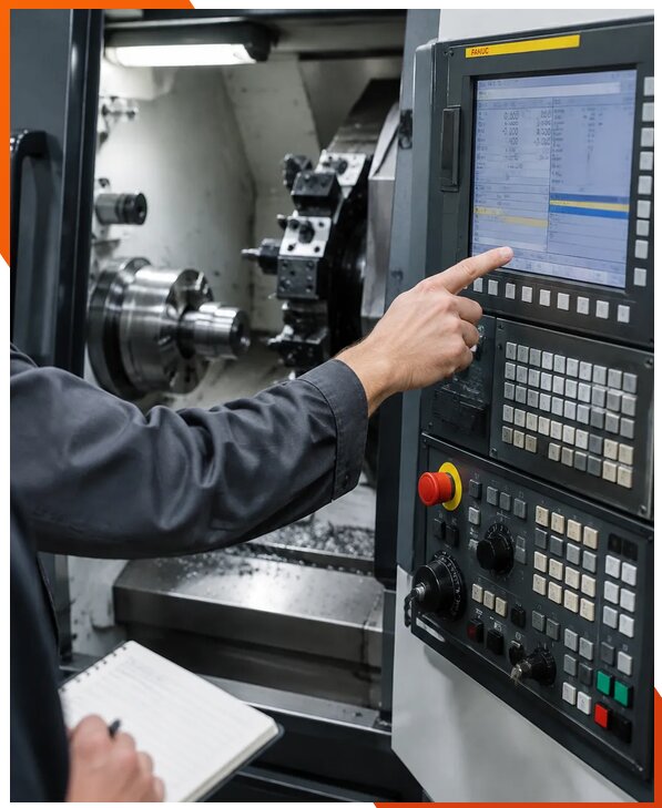 Обучение работе с ЧПУ FANUC в Губахе